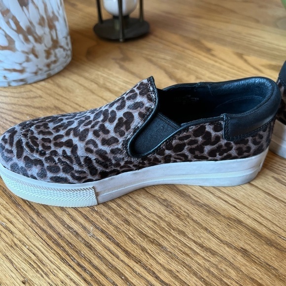 Ash Women’s Sneakers 35 Slip On’s Cheetah Leopard Animal  Print Platform - Picture 3 of 9